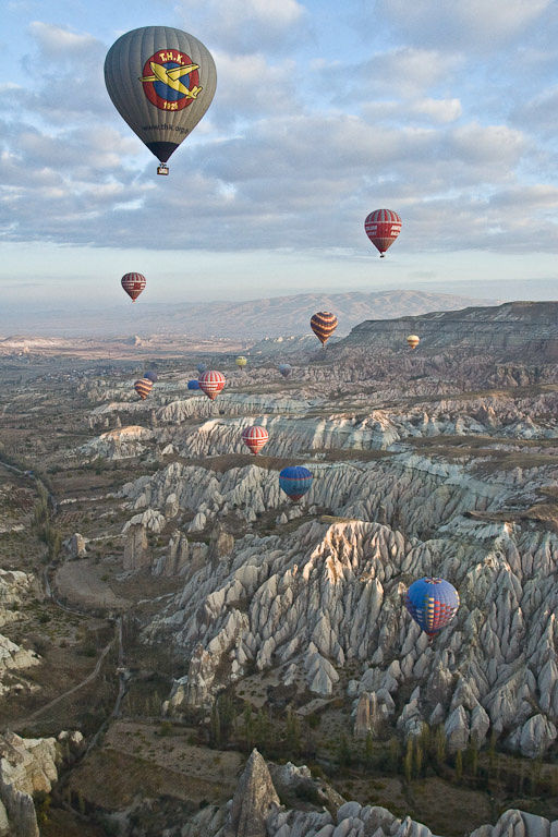 Balloons Over Capadoccia, Turkey