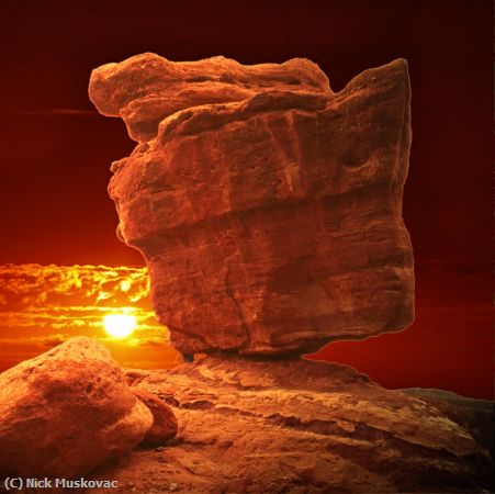 Missing Image: i_0008.jpg - Balanced Rock Sunrise