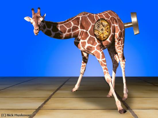 Missing Image: i_0045.jpg - Giraffe Wind-up Toy