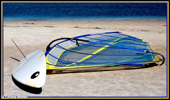 Missing Image: i_0002.jpg - Sailboard on Beach