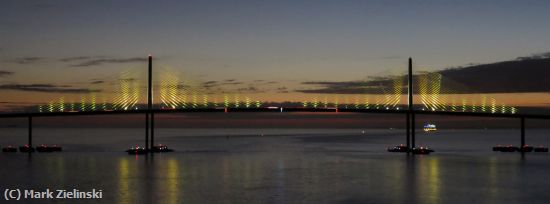 Missing Image: i_0025.jpg - Skyway Bridge At Dusk