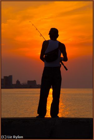 Missing Image: i_0028.jpg - FISHERMAN AT THE MALECON, HAVANA