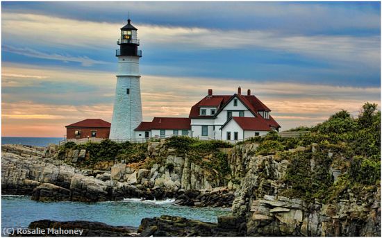 Missing Image: i_0013.jpg - Portland Head Light Sunset 2  (1)