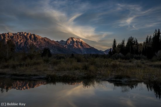 Missing Image: i_0007.jpg - Sunset Over the Tetons