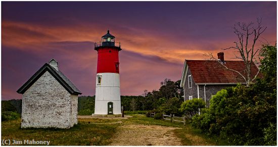 Missing Image: i_0013.jpg - Nauset Lighthouse at Sunset