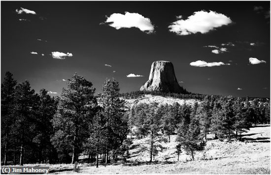 Missing Image: i_0075.jpg - Devils Tower in Monochrome