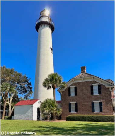 Missing Image: i_0012.jpg - Sun at St Simons Island Light