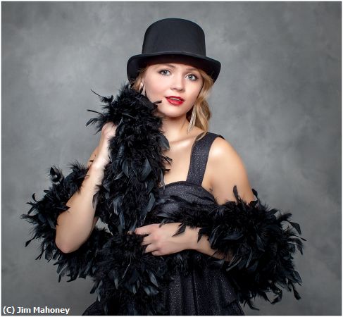 Missing Image: i_0027.jpg - Samantha Black  Hat and Feathers