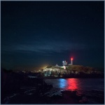 Moonrise at Nubble Lighthouse
