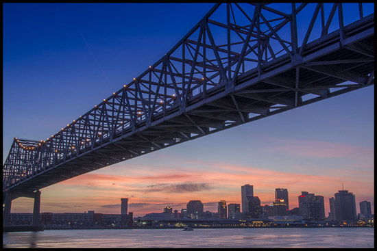 Bridge to New Orleans by Veronica Serra
